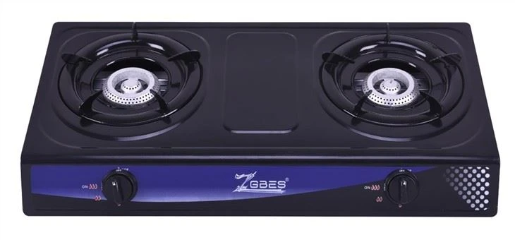 Black Non-Stick Panel Gas Stove (ZG-2050B)